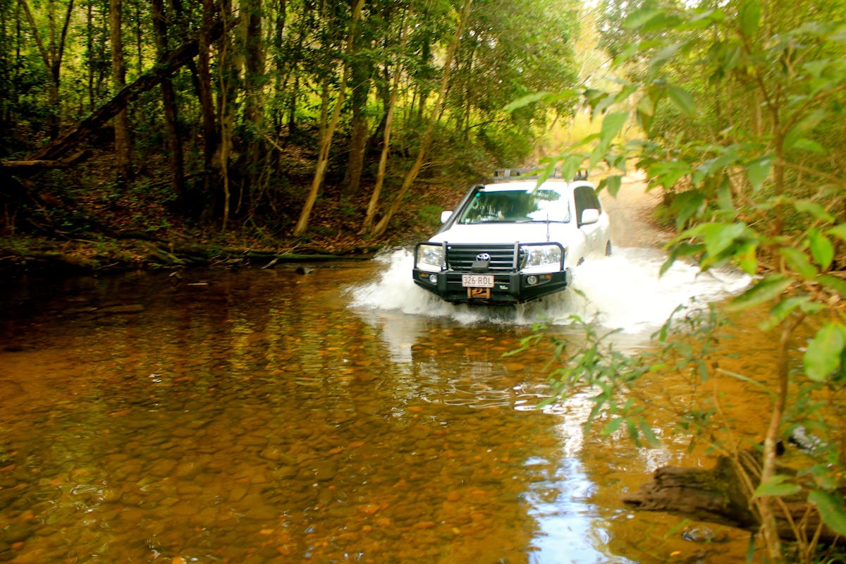 River Crossing on Half Day Tour