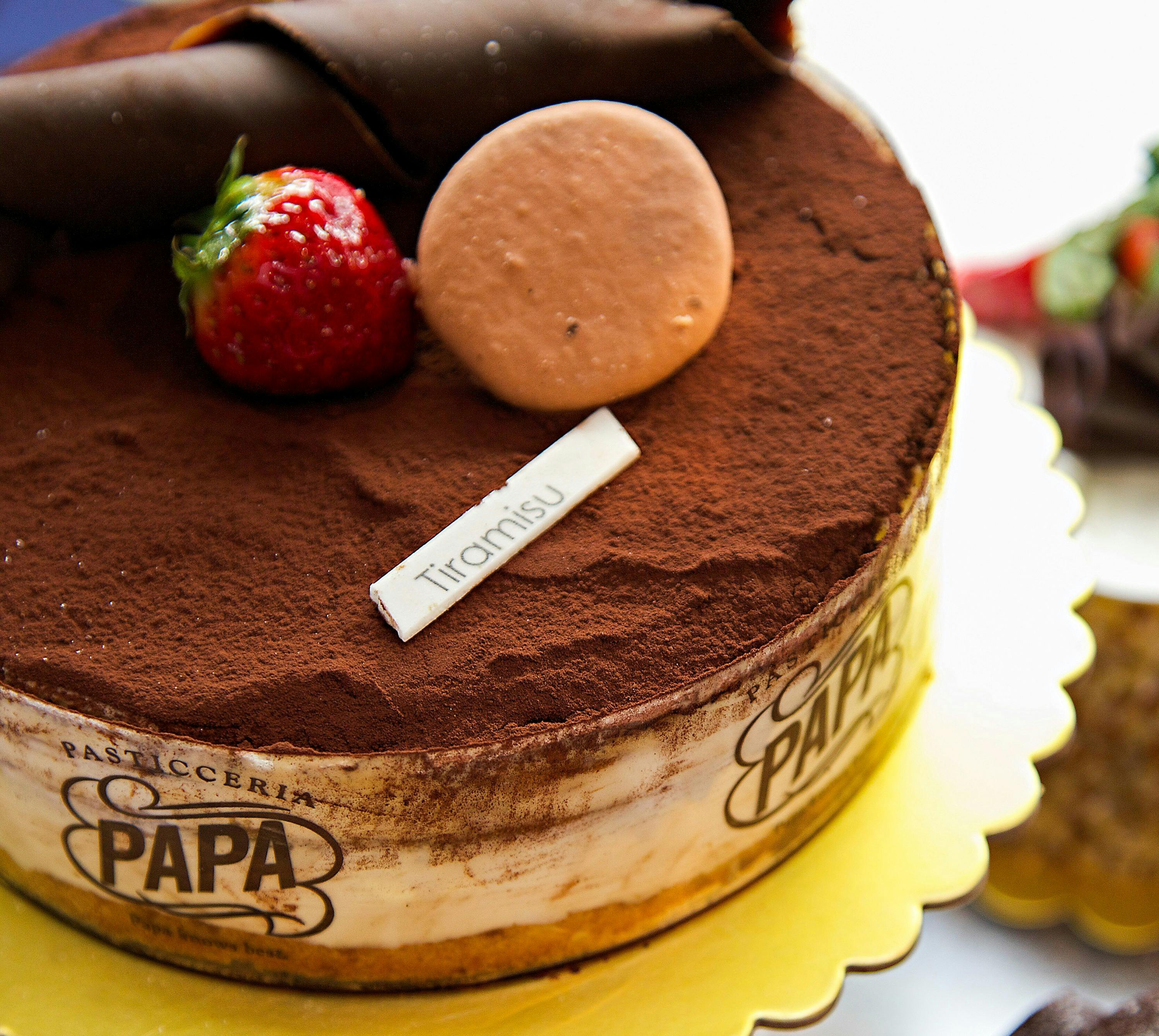 Specialty Italian cakes and pastries available from Pasticceria Papa, Five Dock in Sydney
