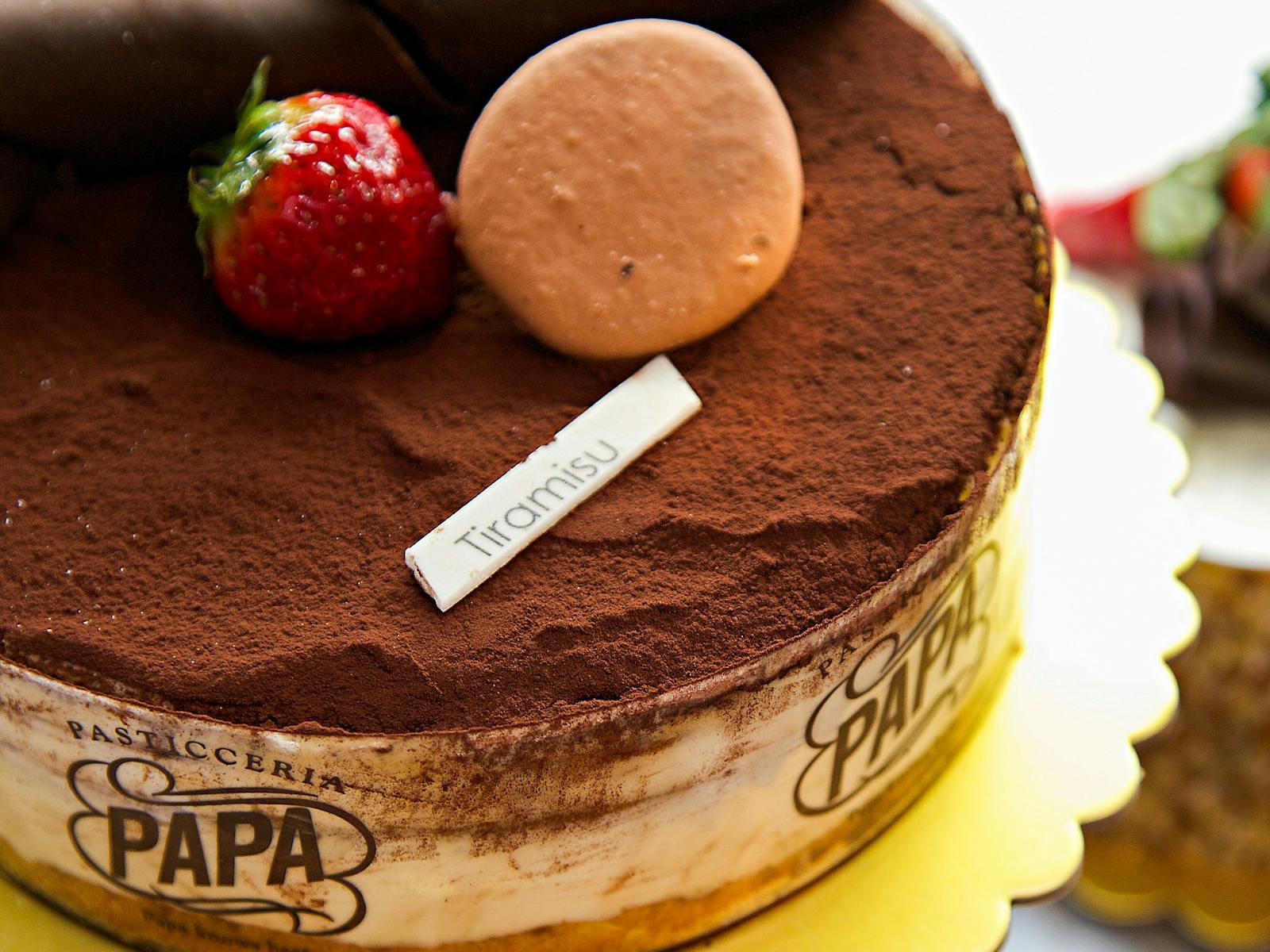 Specialty Italian cakes and pastries available from Pasticceria Papa, Five Dock in Sydney