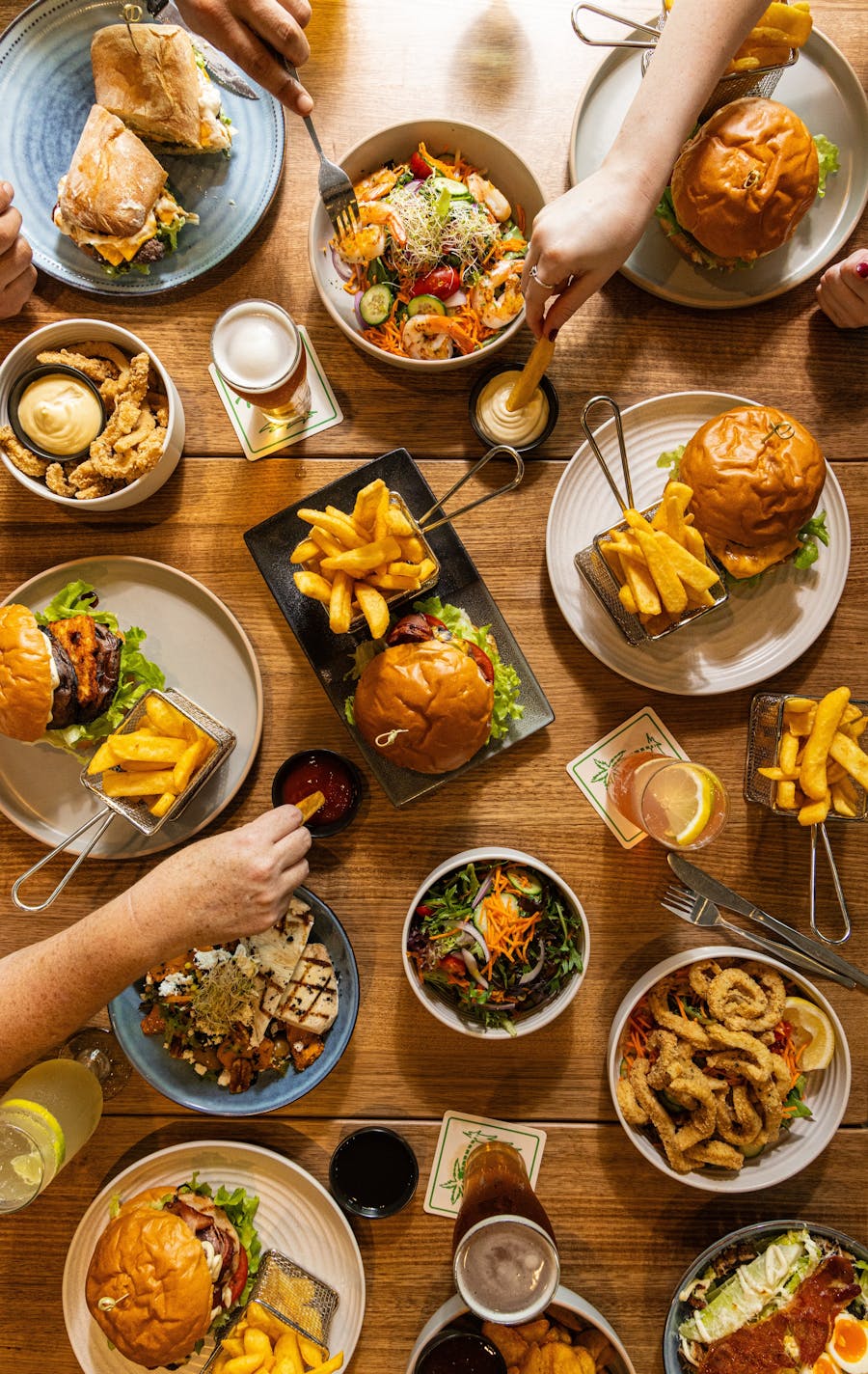 Lunch & Dinner options