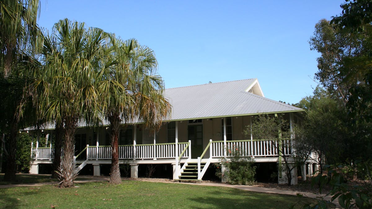 Historic Queenslander building at Pallarenda