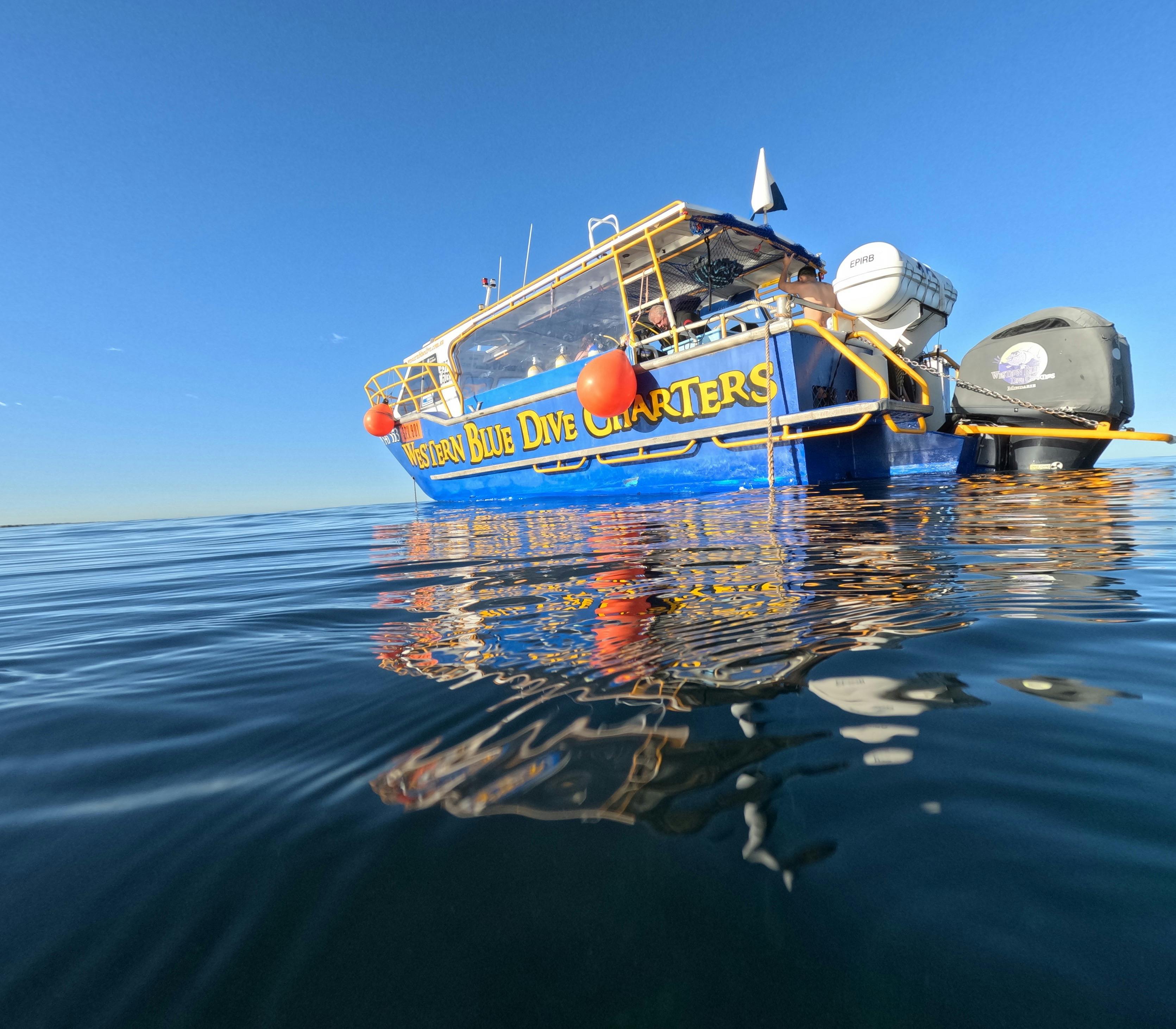 charter boat from water