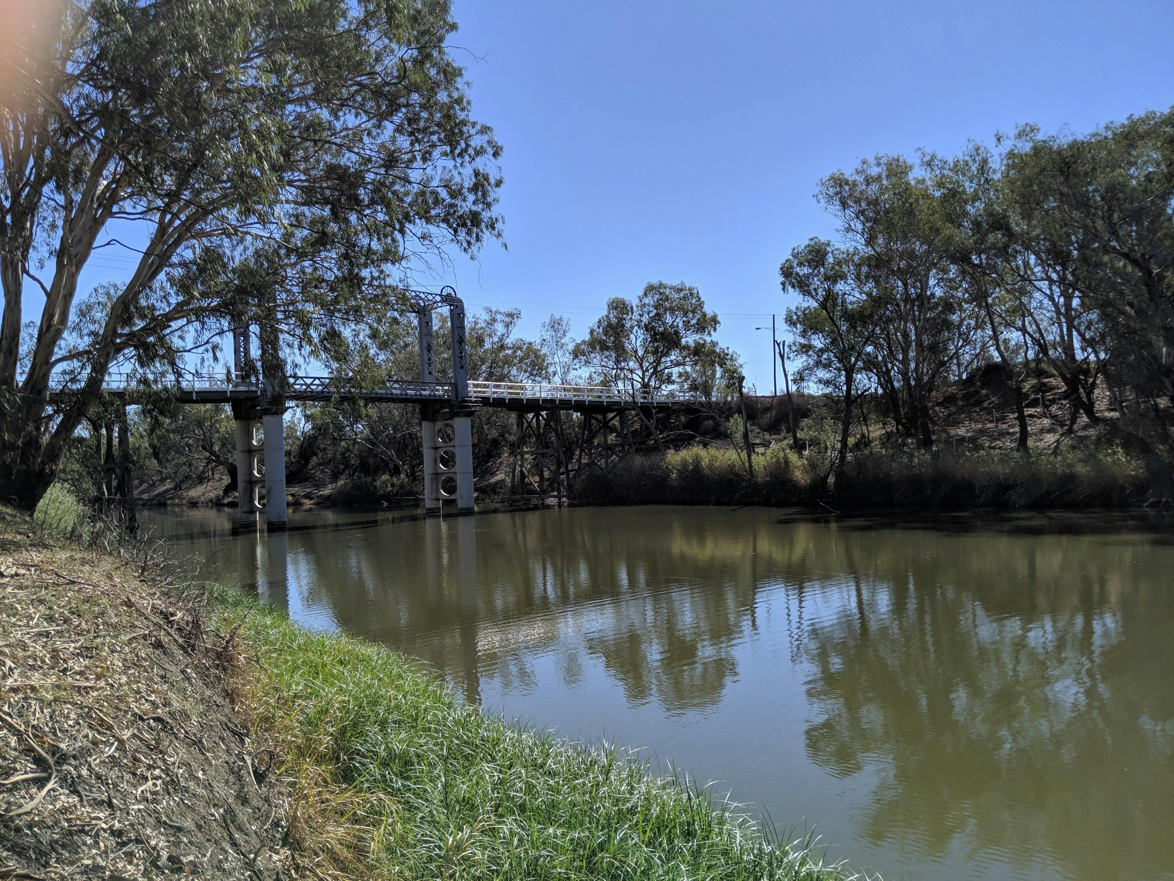 Boat Ramp Camping and Picnic Area on the edge of Town
