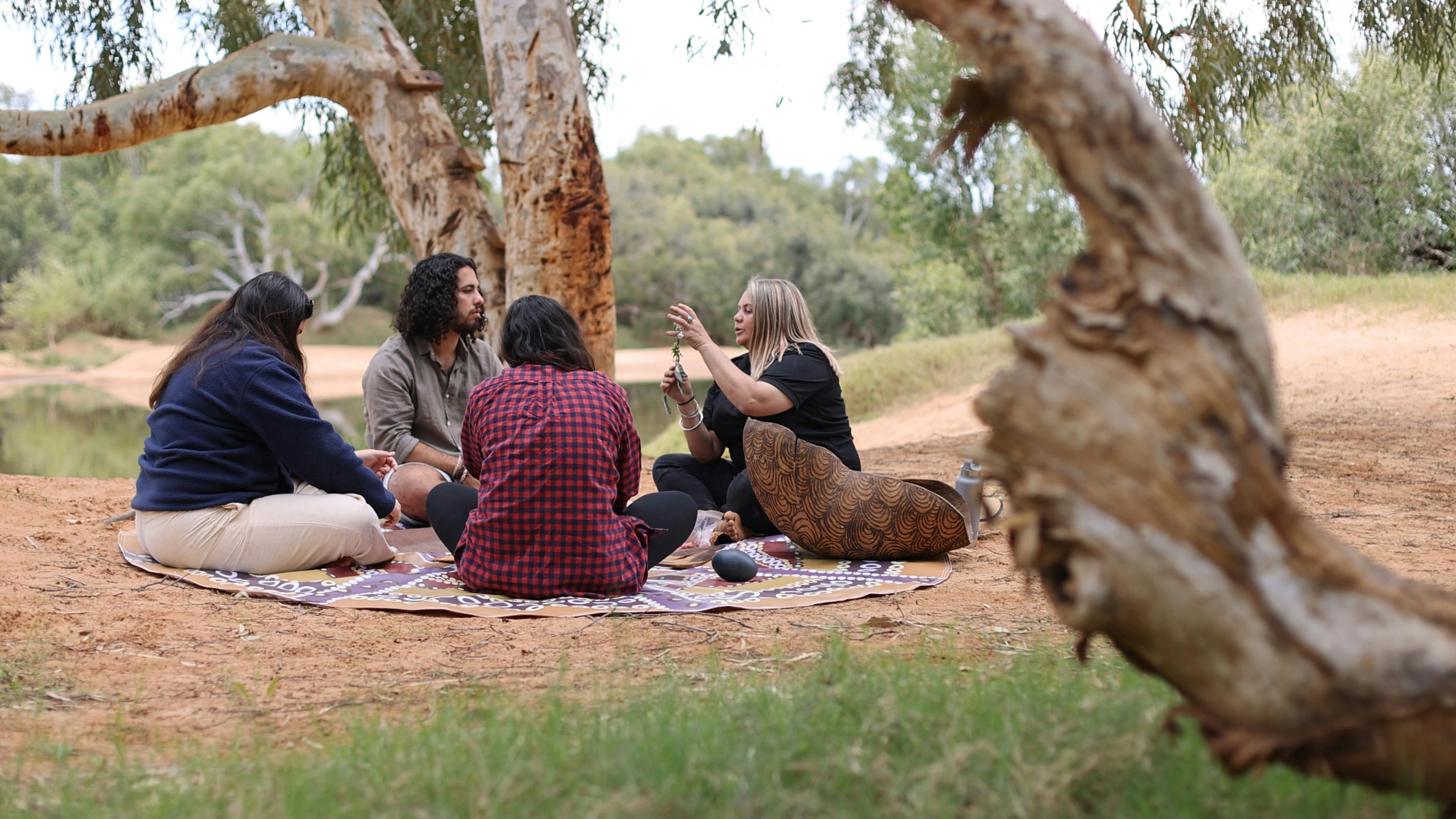 Visit secluded, hidden locations and forage for seasonal bushfoods with your Yinggarda guide.