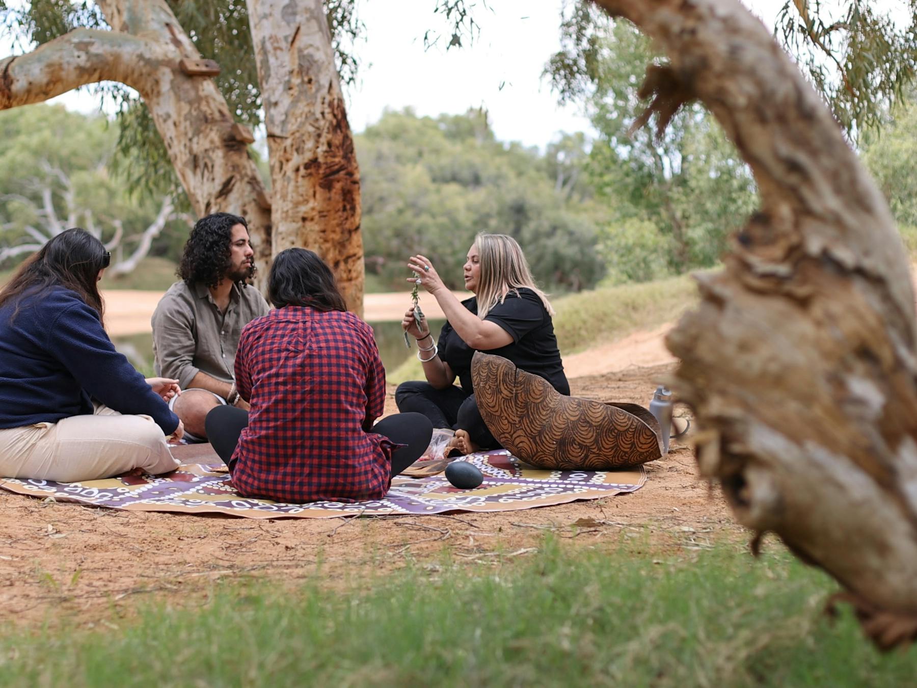 Visit secluded, hidden locations and forage for seasonal bushfoods with your Yinggarda guide.