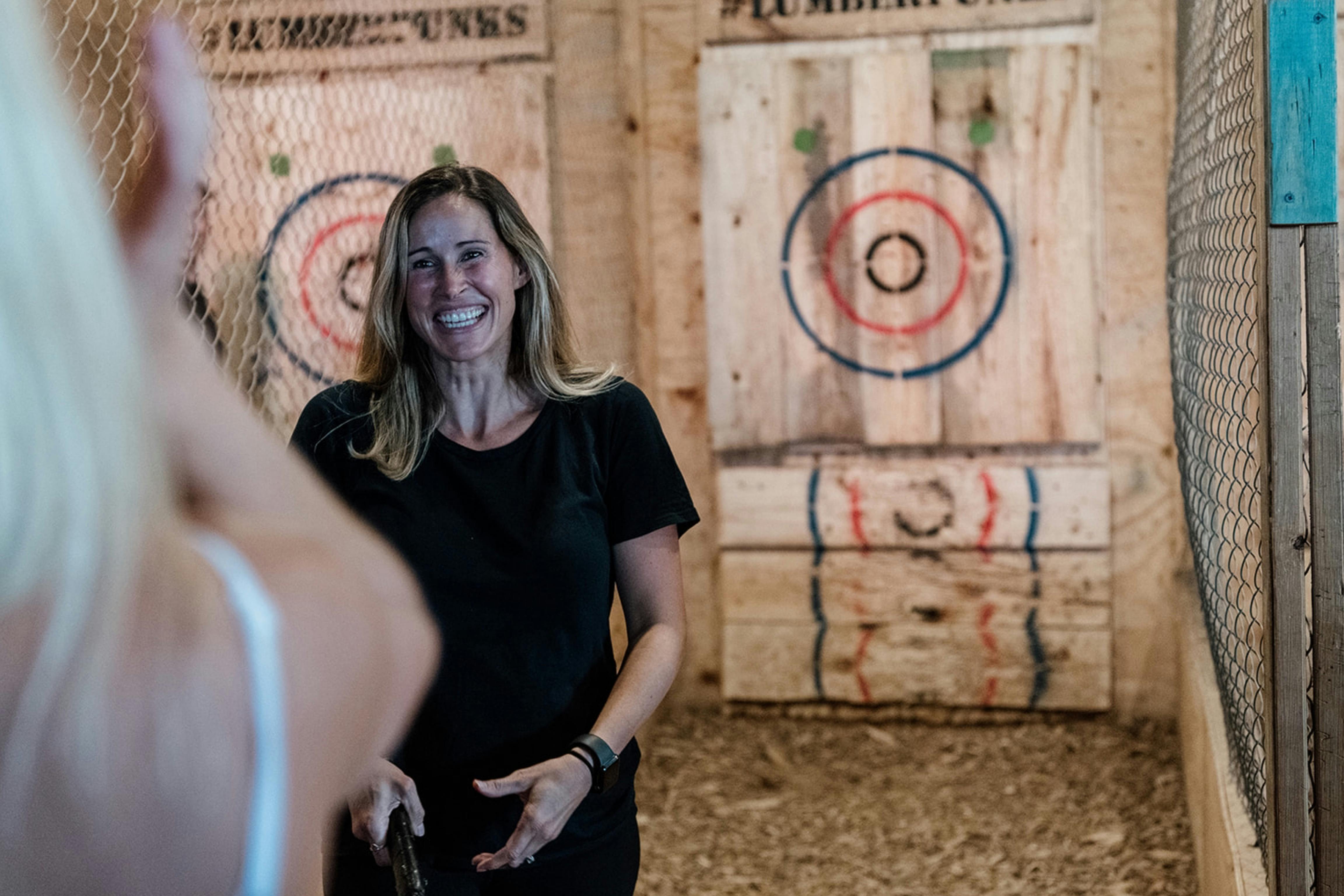 Lumber Punks Axe Throwing Gold Coast Attractions Queensland