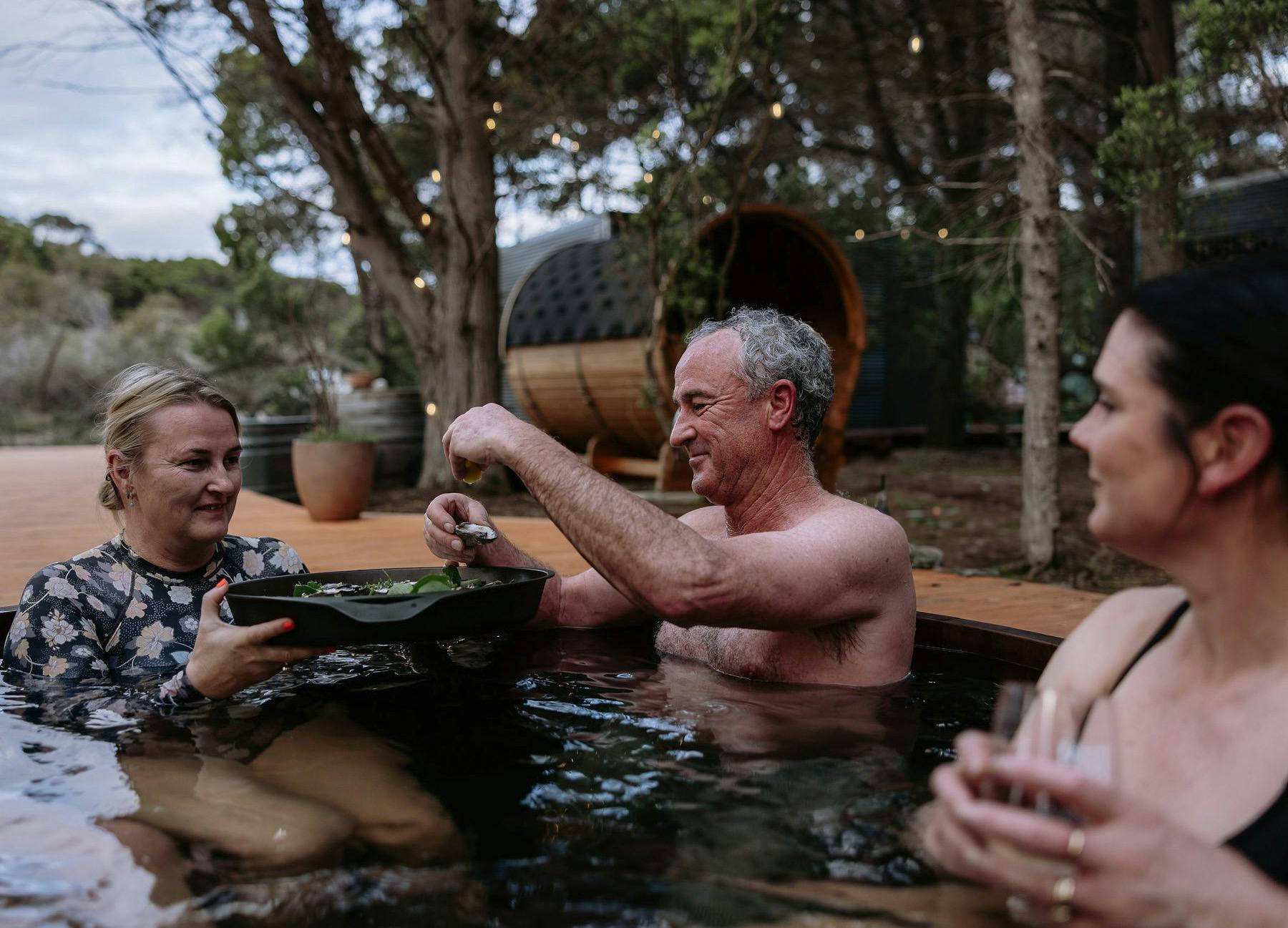 Forest Alchemy: contrast therapy and a 3 course meal