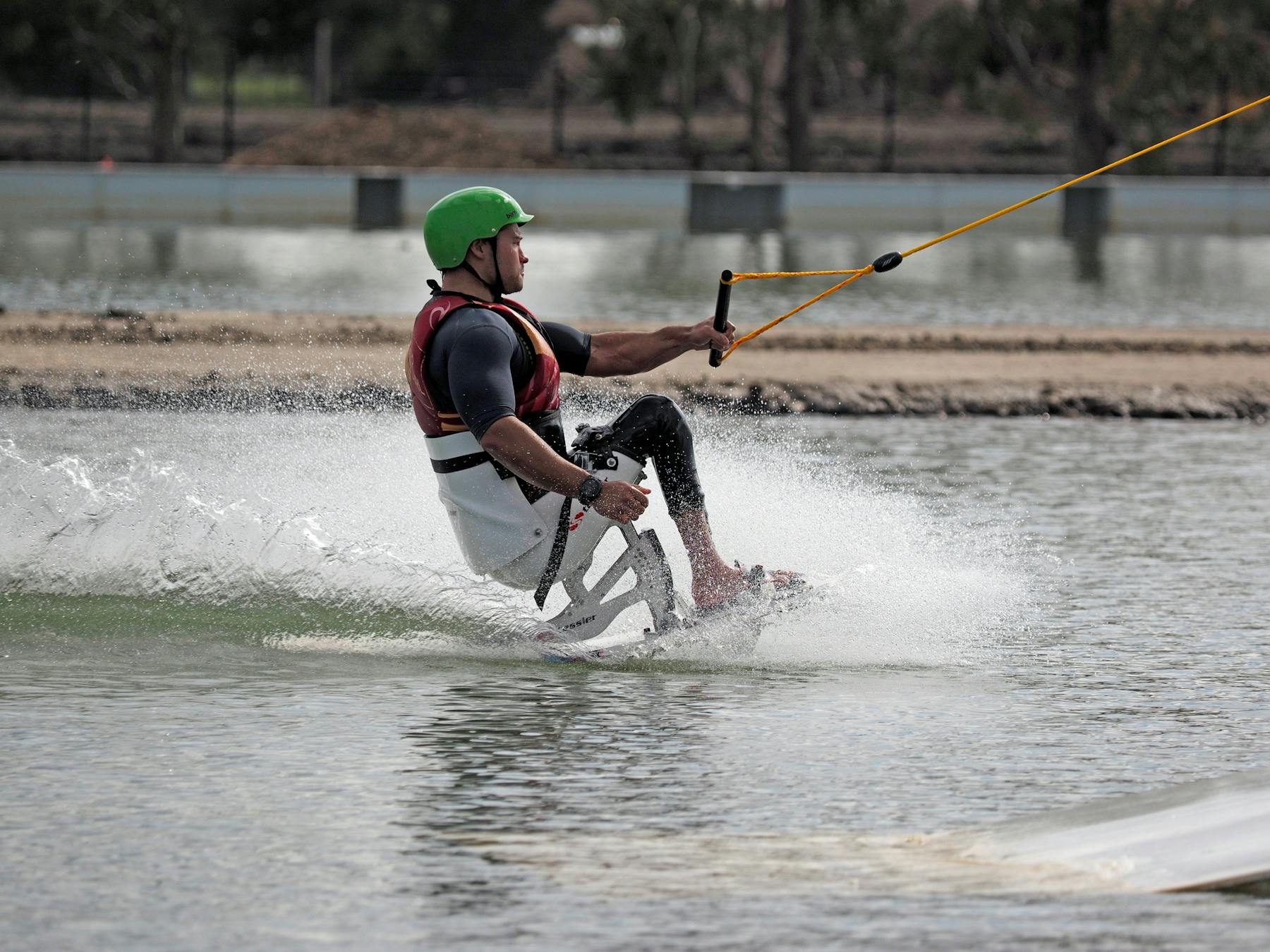 Accessible Wakeboarding in Action