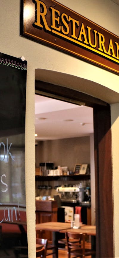 Walsh's Hotel restaurant.