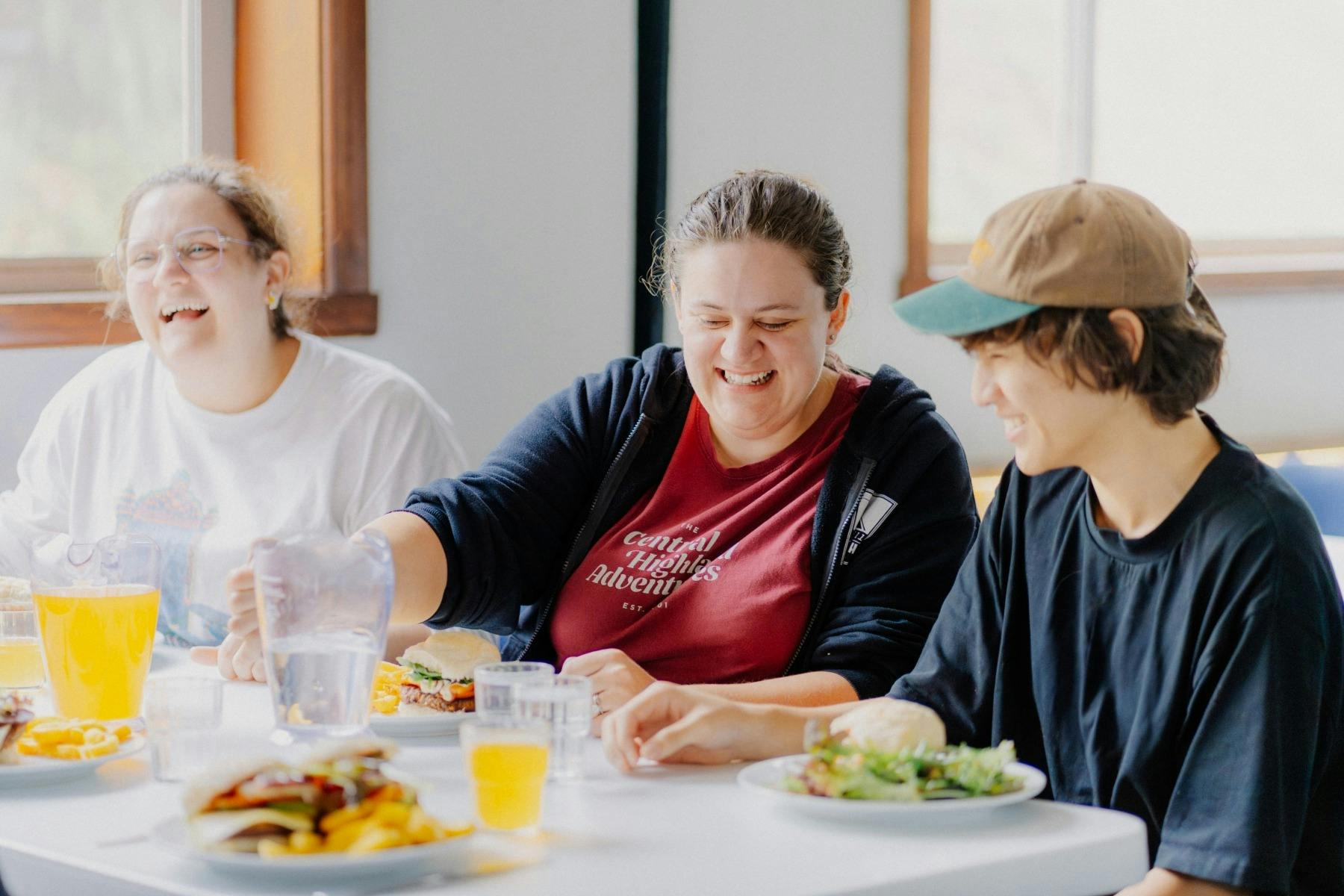 Welcoming school camps, youth and faith-based groups, family reunions