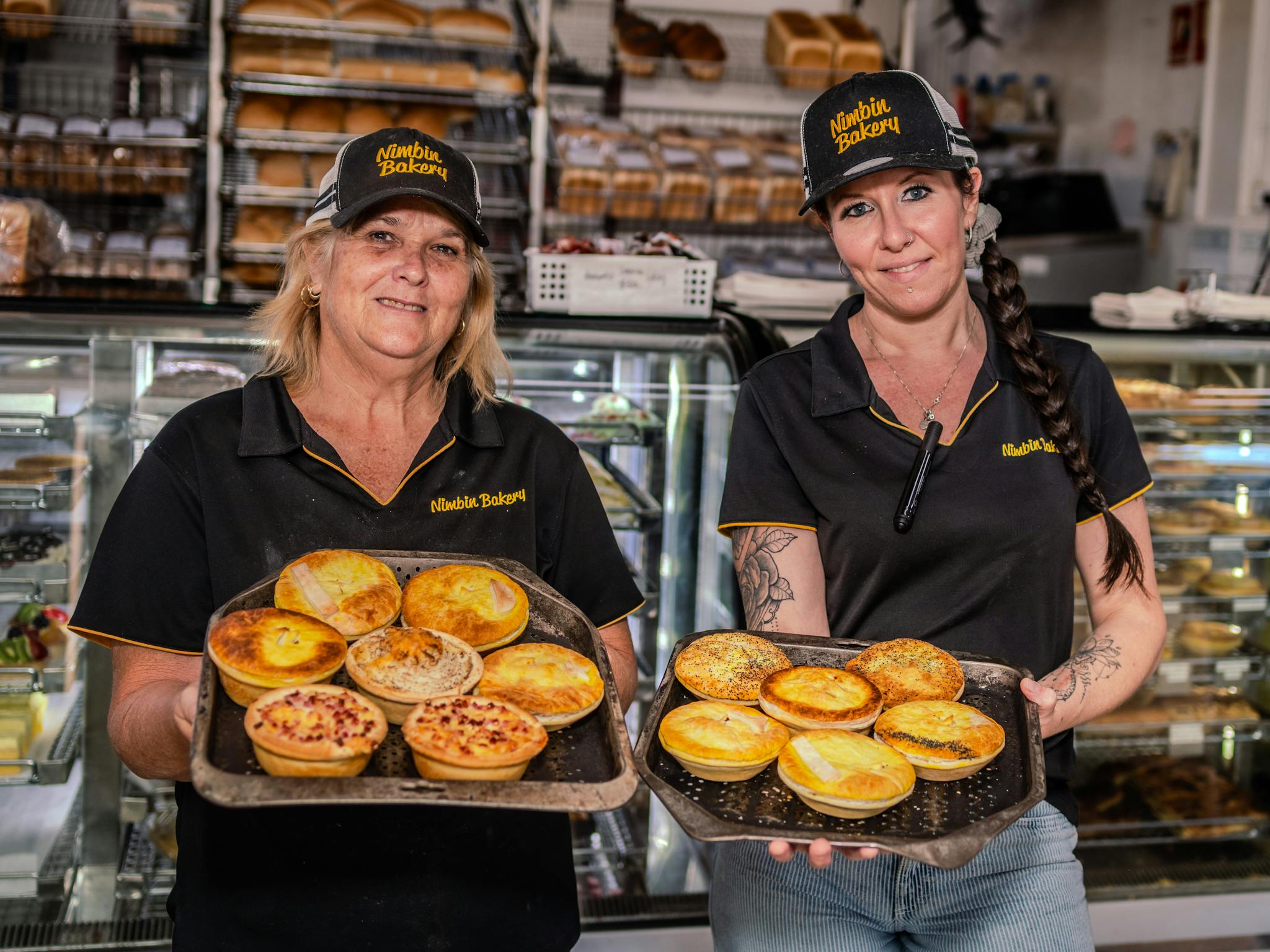 Nimbin Bakery is famous for its pies