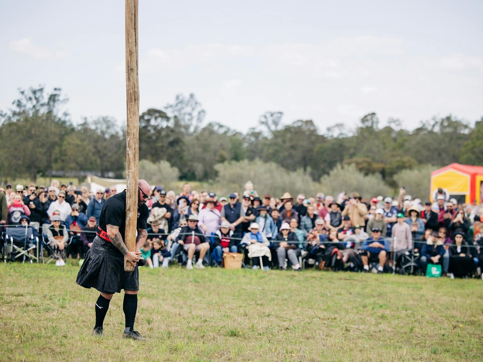 Tossing the Caber