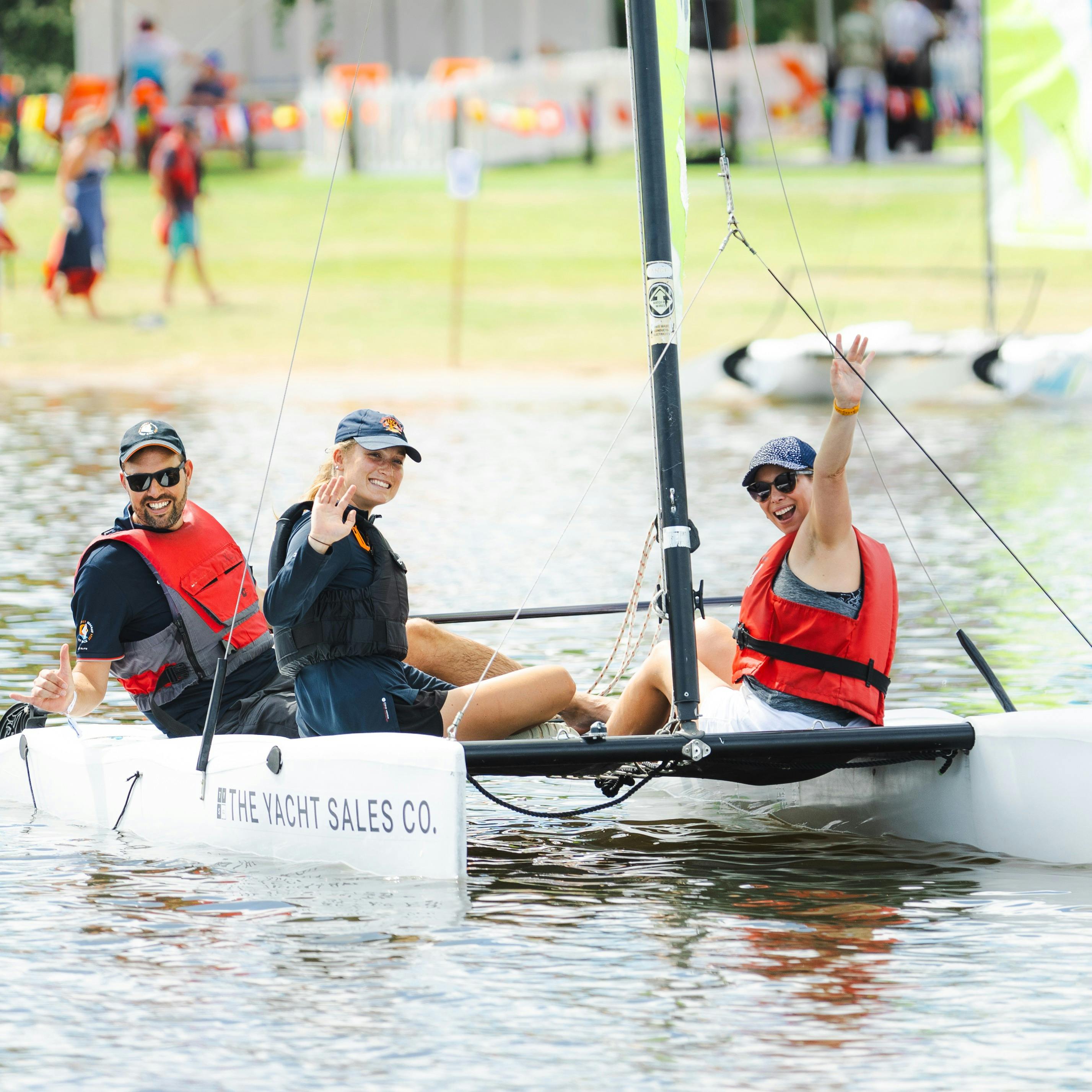 Hobie Catamaran Sailing