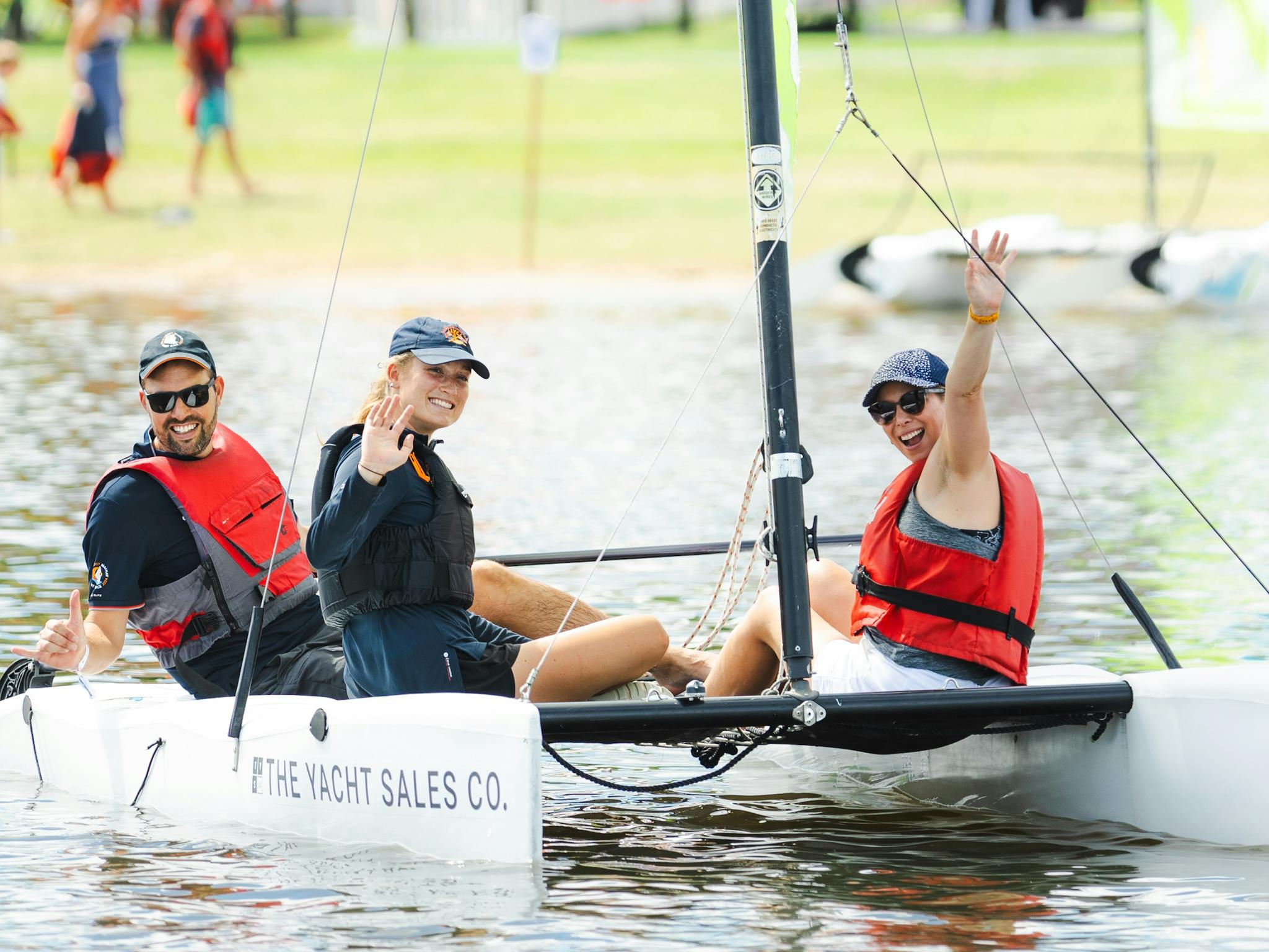 Hobie Catamaran Sailing