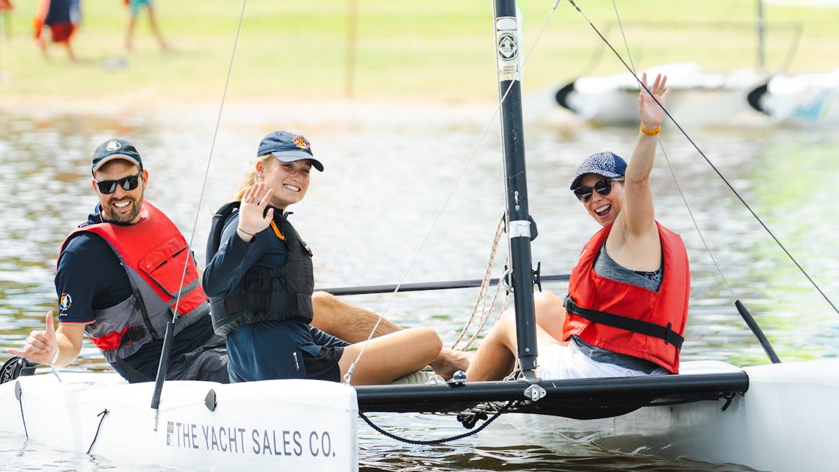 Hobie Catamaran Sailing