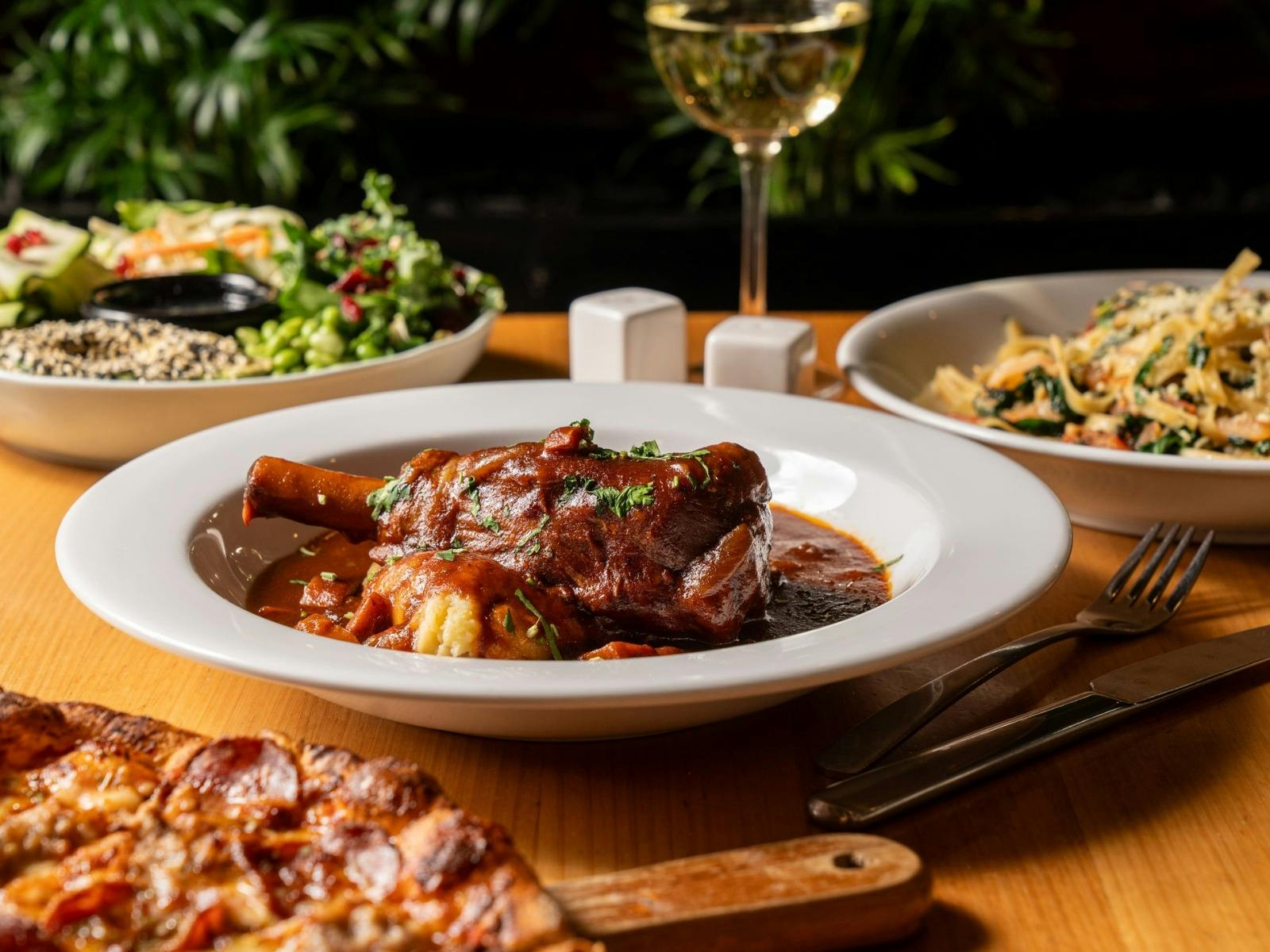 Lamb Shank from Tradies Helensburgh's Bistro