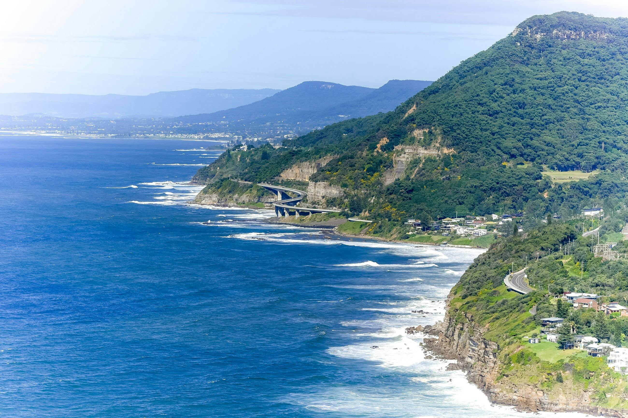 Sea Cliff Bridge, Küste von Illawarra