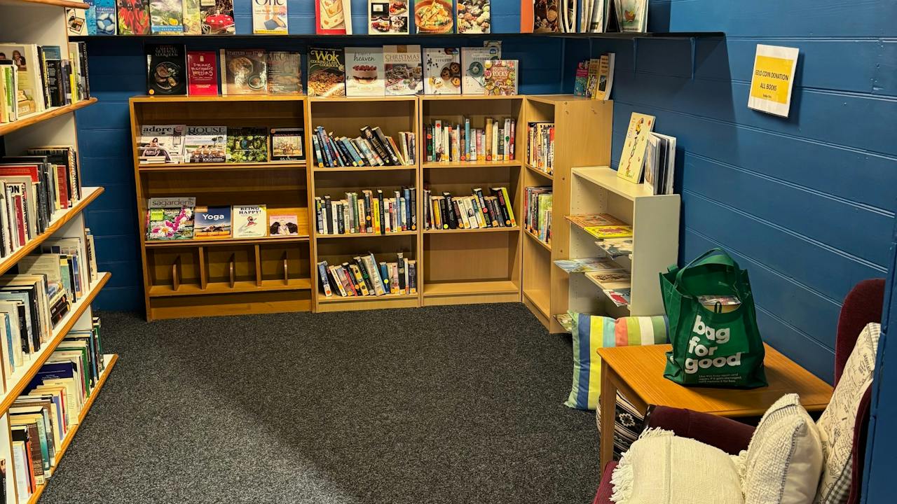 Quiet reading room