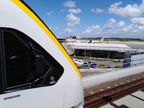 Airtrain is the sole rail provider from Brisbane Airport