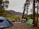 Camping at Cooks Mill, Cathedral Ranges State Park