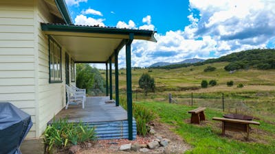 Ready-Cut Cottage - Deck with view