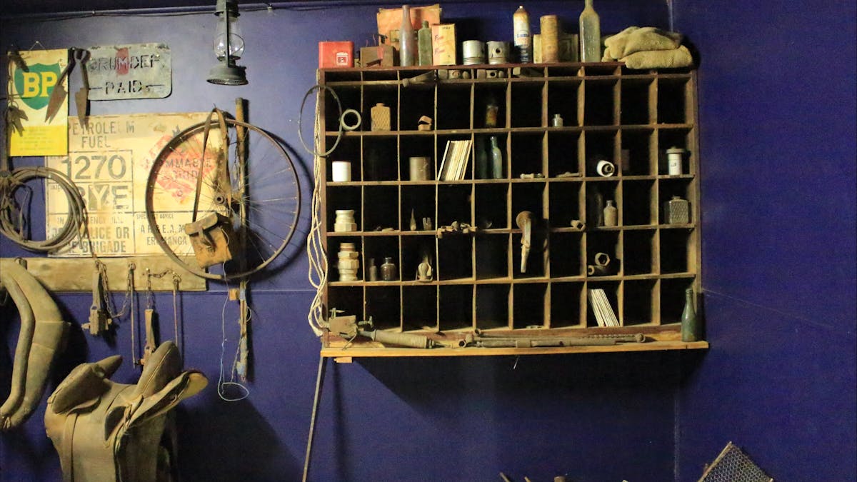 old bicycle wheel, old saddle eclectic look old bicycle wheel, old saddle eclectic look