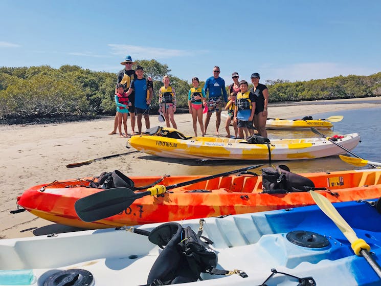 Guided kayak discovery tour