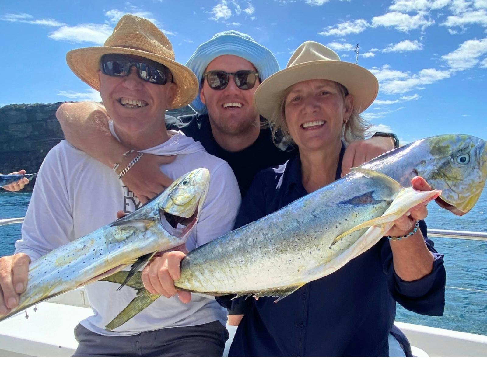 Fishing on Sydney Harbour