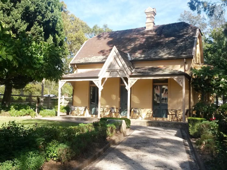 Gatehouse Tearooms in Macquarie Street Gatehouse, Parramatta Park