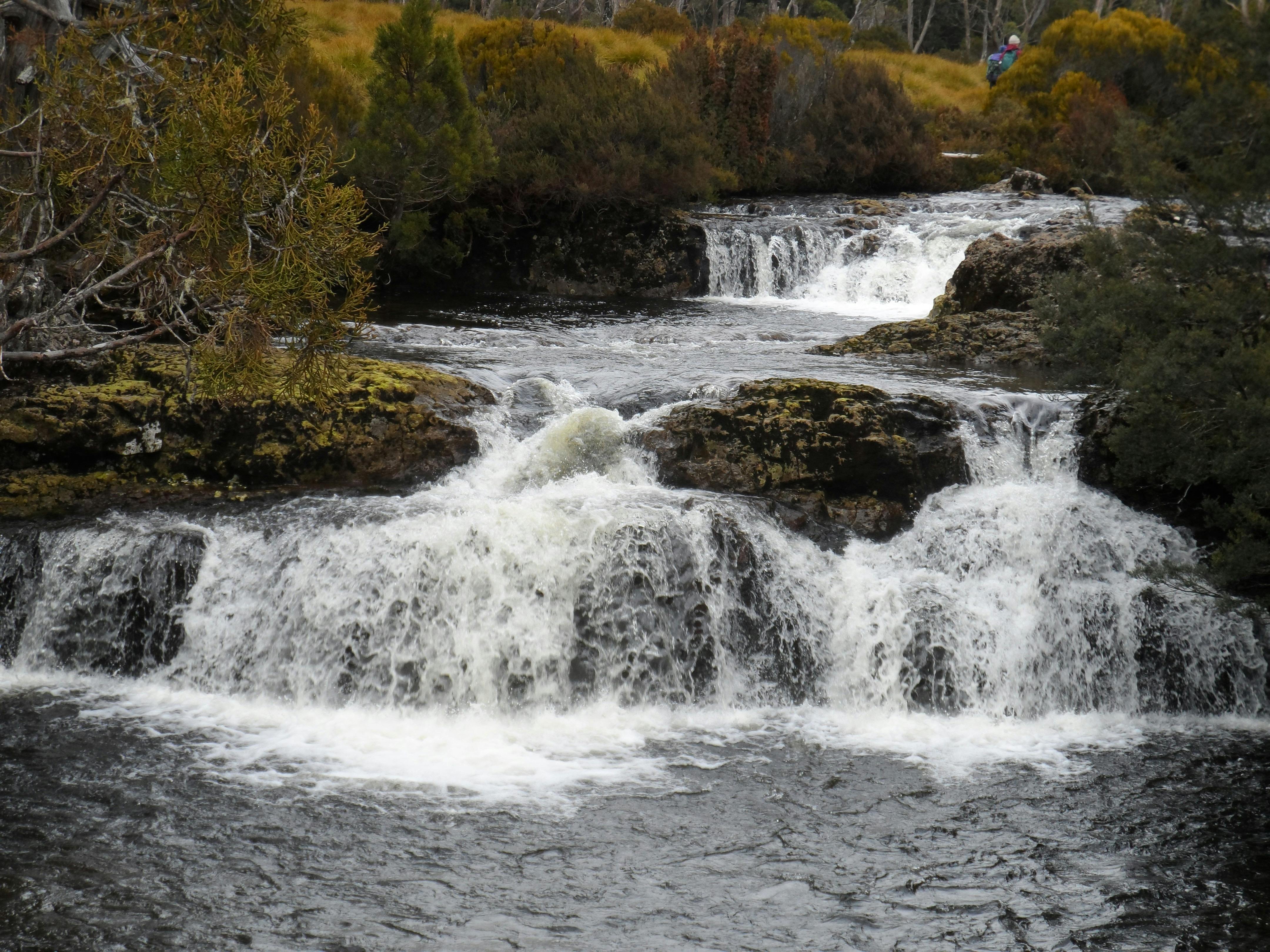 Pencil Pine Cascades one of the many waterfalls on the Pencil Pine Creek, taken near CM  Lodge Hotel