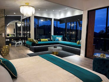 Modern luxurious open plan Spa Villa