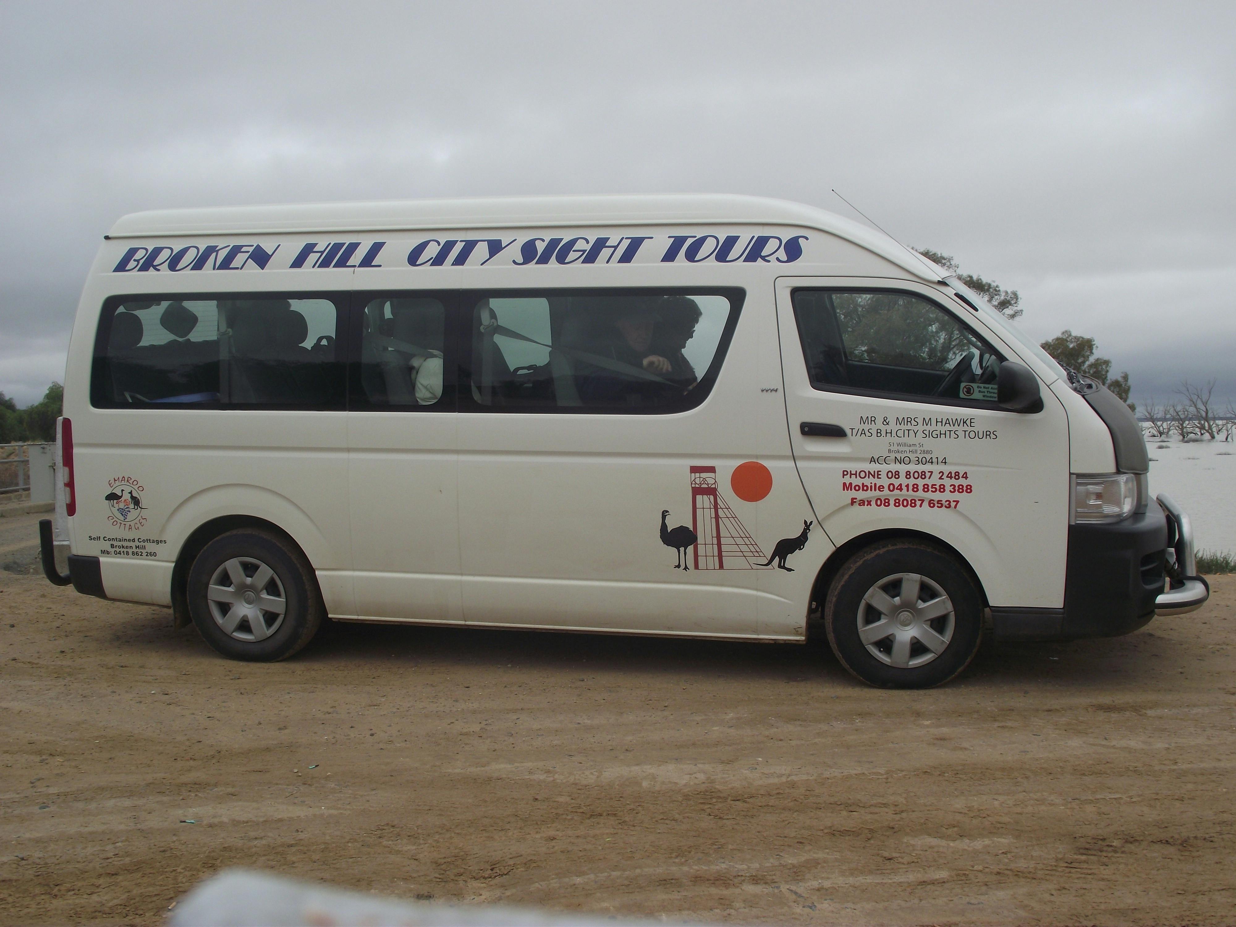 Half Days and full day touring our Region of Broken Hill