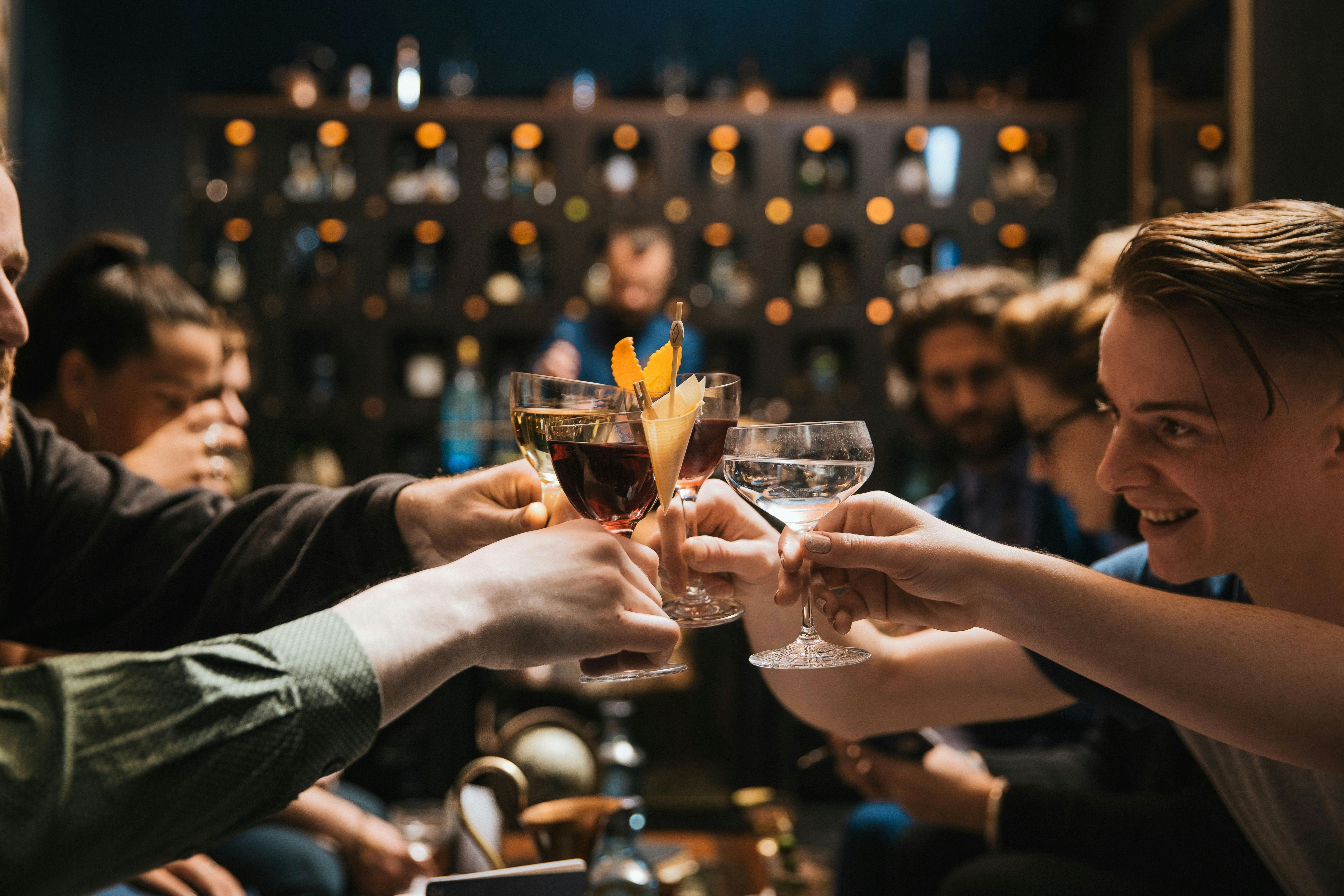 cocktails at Eau-de-Vie