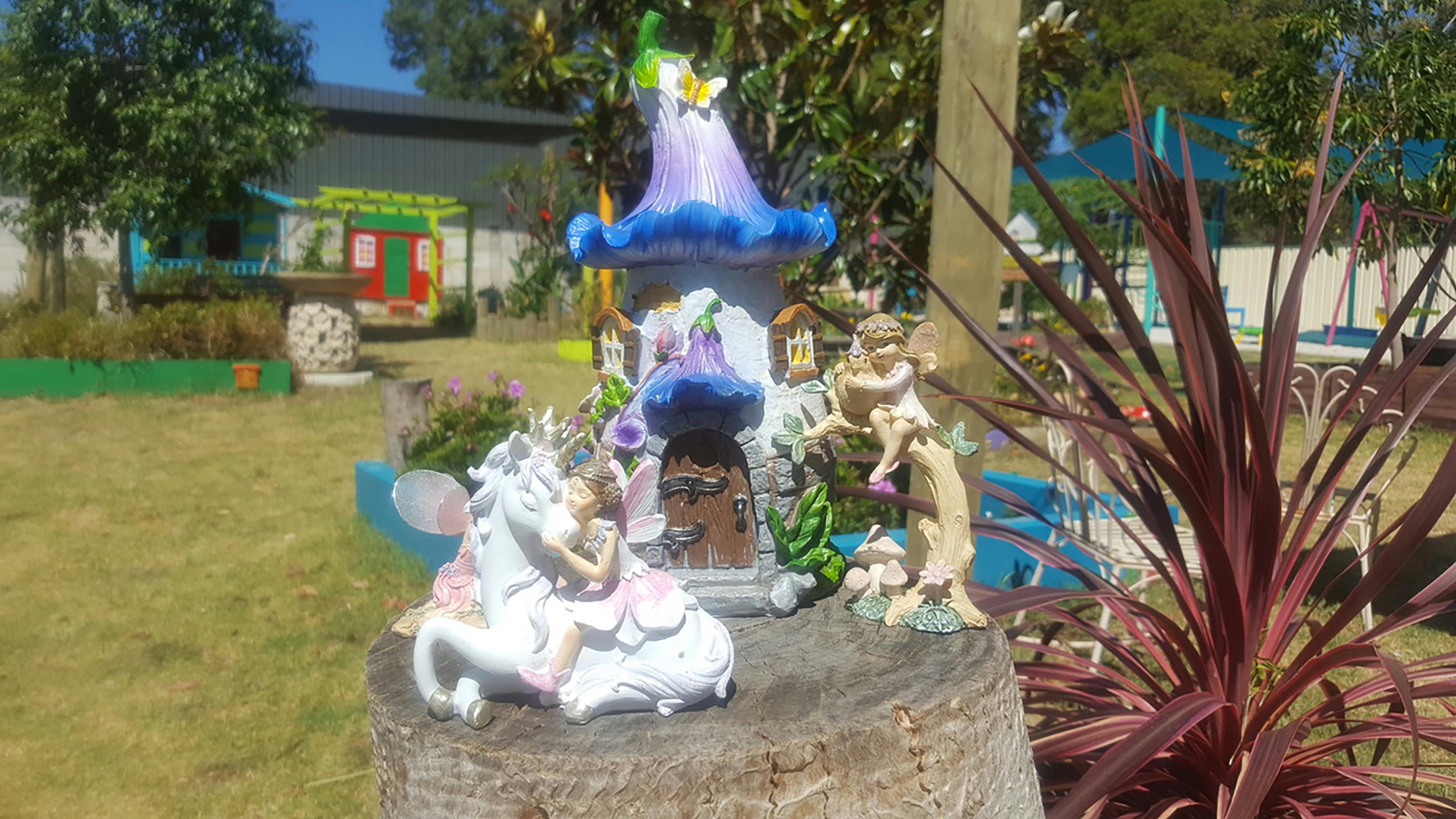 Fairies and Fairy Houses at Magic Barn Fairy Garden
