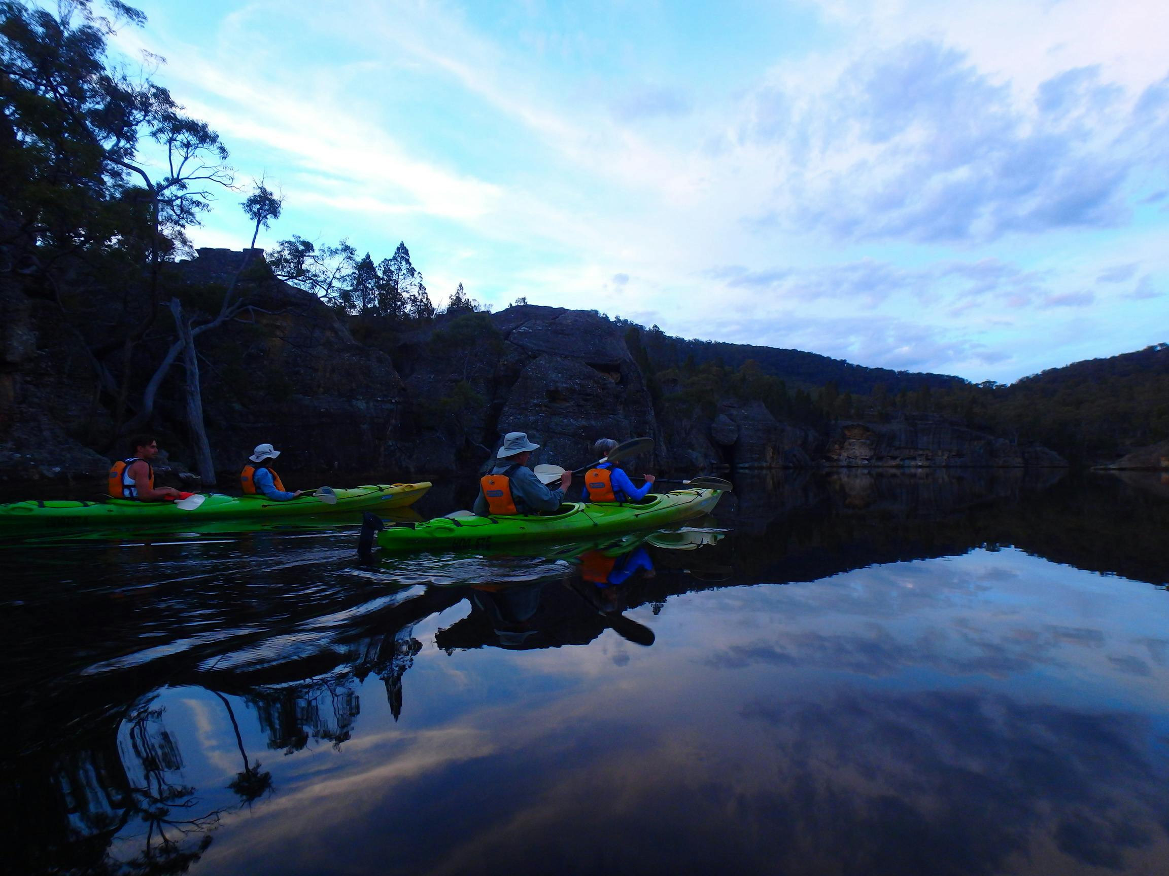 Sunset at Ganguddy-Dunns Swamp Wollemi National Park