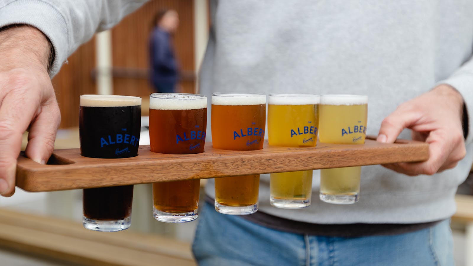The Albert Tasting Paddle