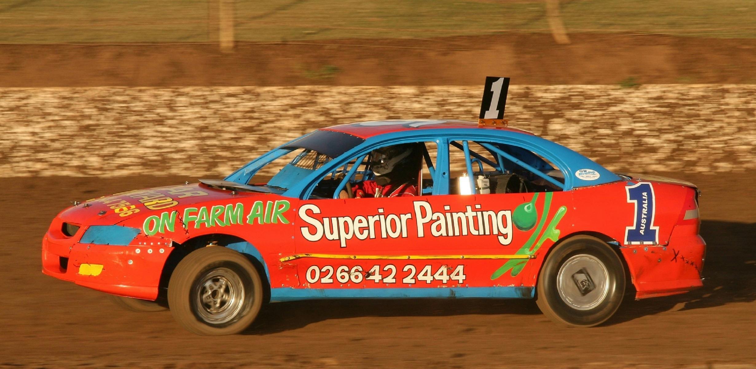 Lismore Speedway car racers