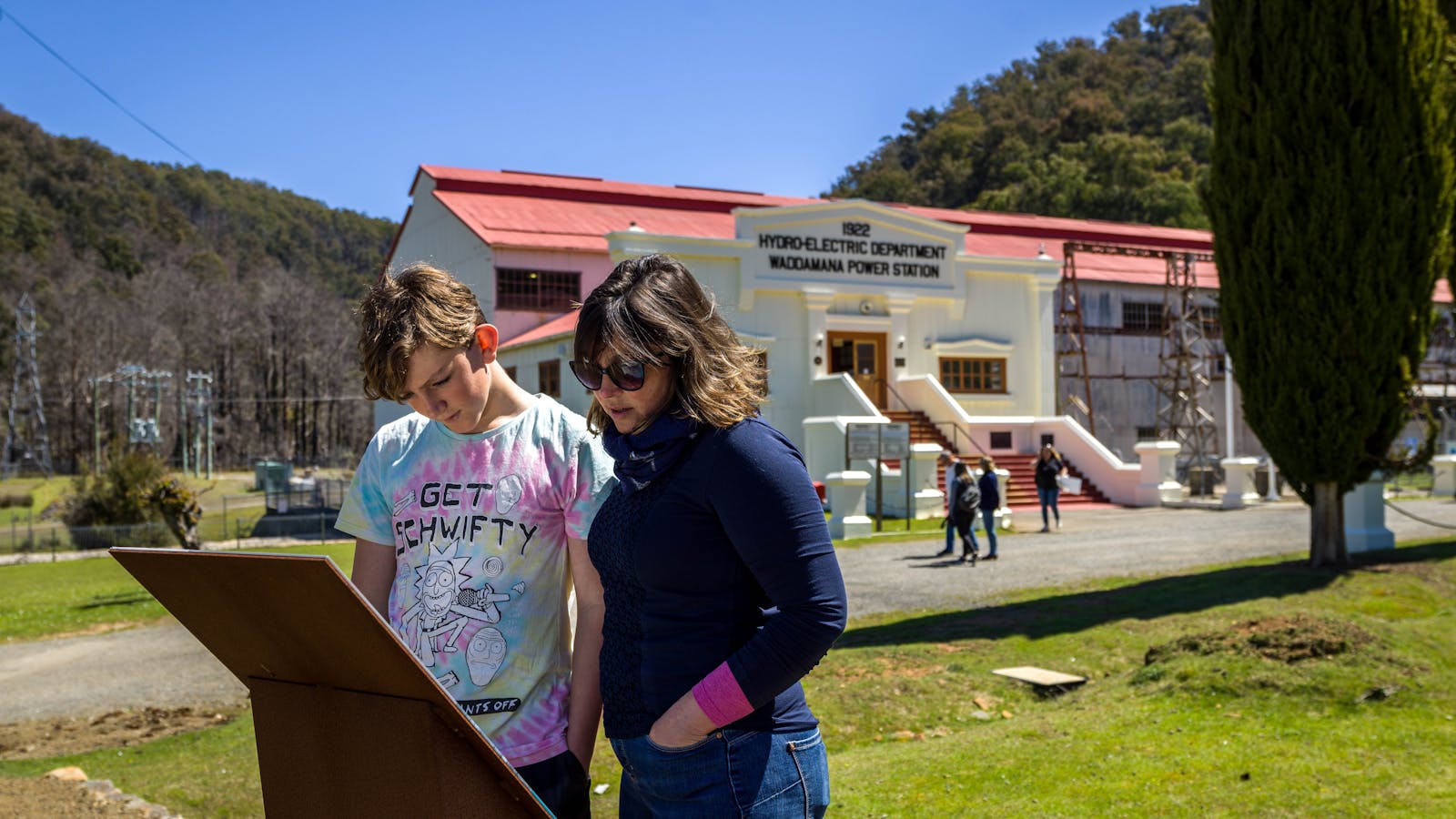 Steps of Power Walking Trail at Waddamana Power Station