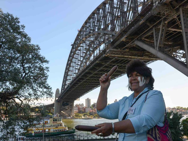 Image of the event 'The Rocks Dreaming Aboriginal Heritage Walking Tour with Dreamtime Southern X'