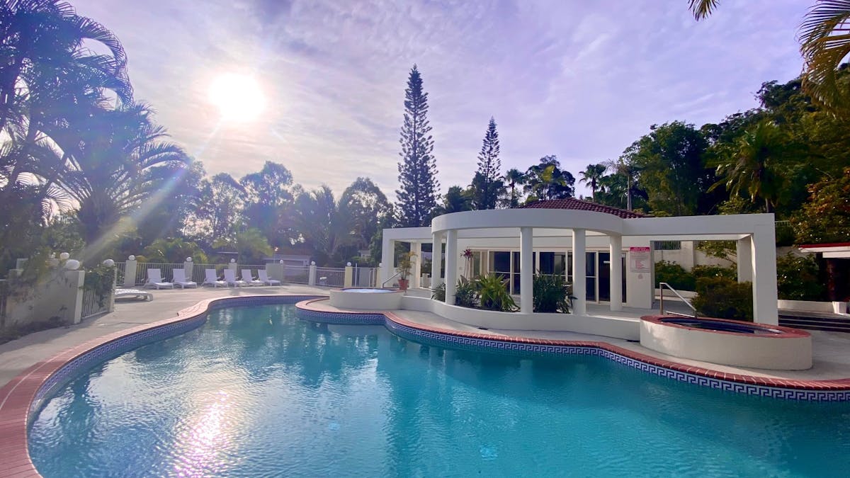 Outdoor Pool Area