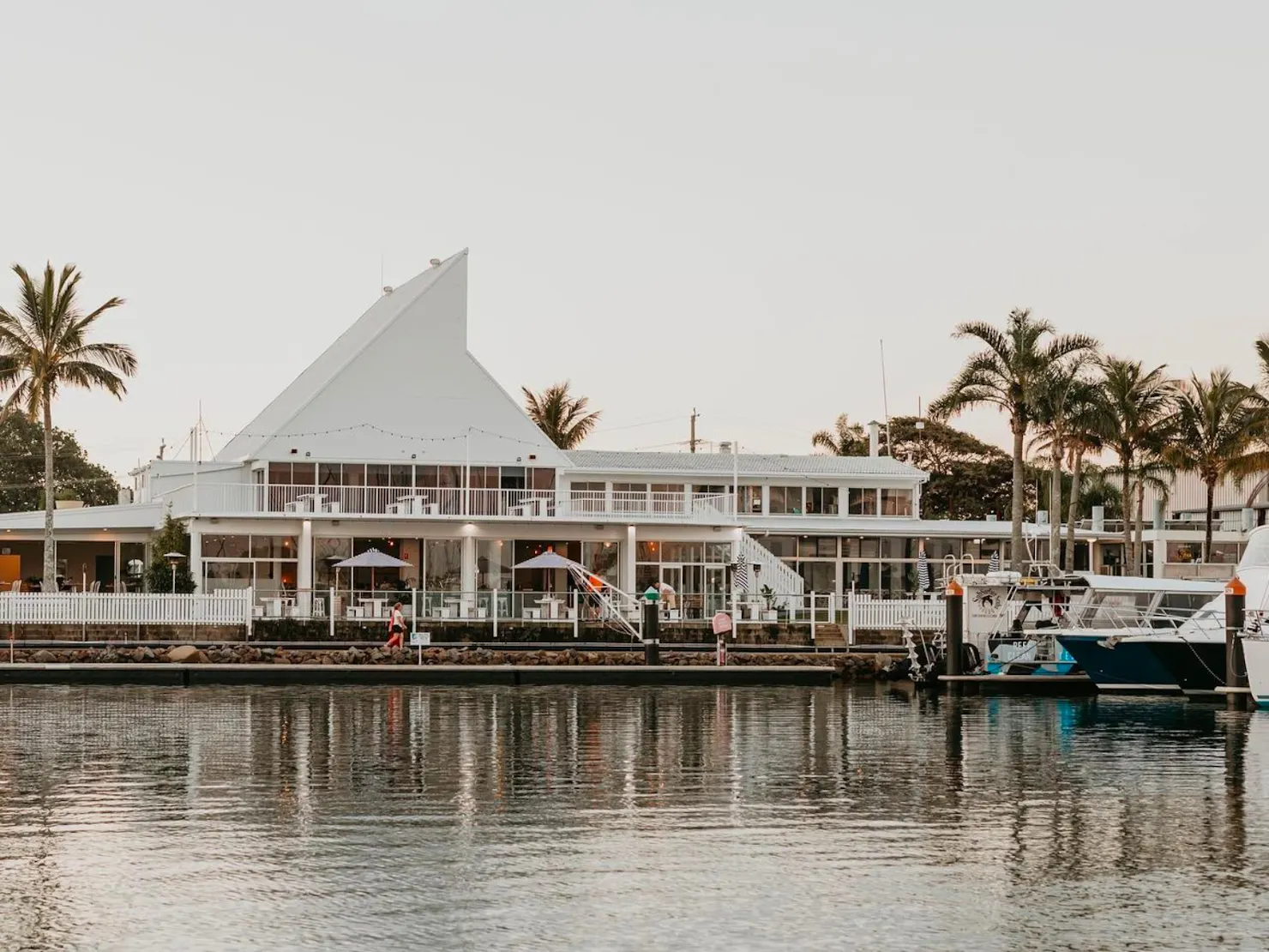 Venue from the water