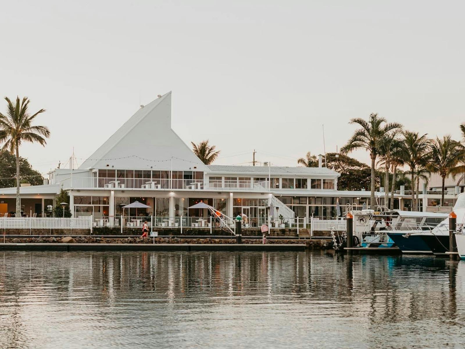Venue from the water Venue from the water