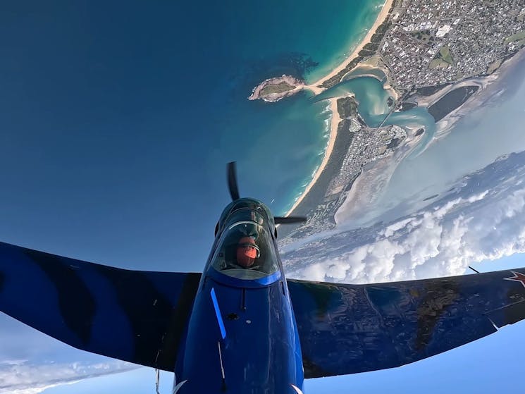 NSW Air Flight Training- Flight over the Lake Illawarra on Blue Thunder
