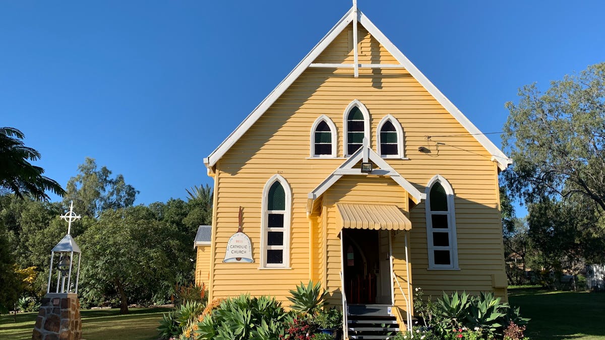Gorgeous church situated in the township of Bell.