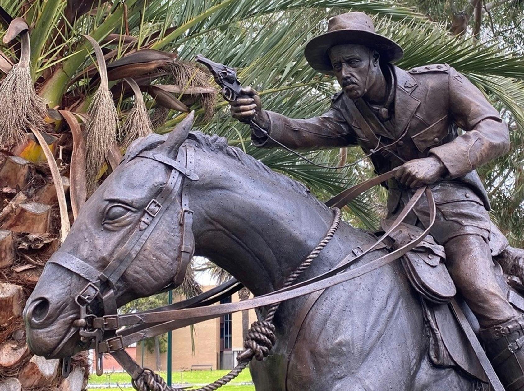 Light Horseman in the Beersheba Charge WW1