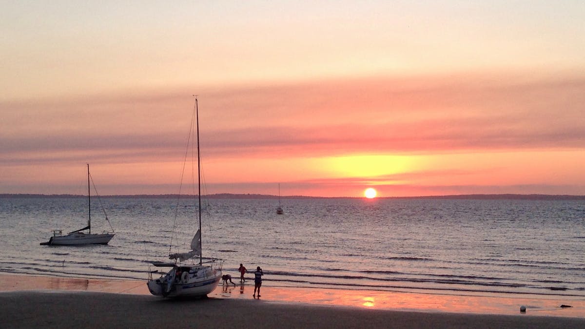 Sunset at Kingfisher Bay