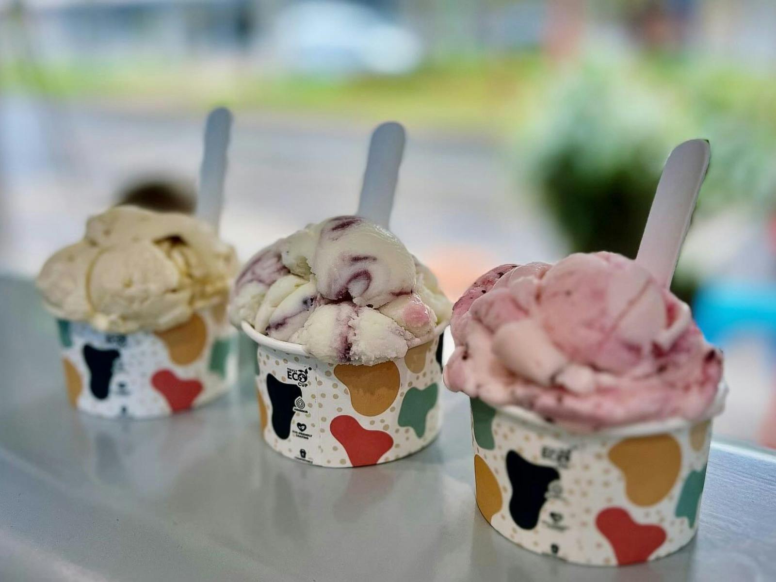 컵에 담긴 젤라토