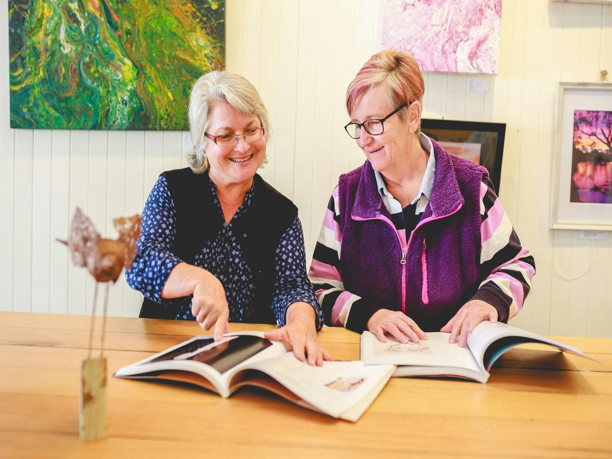 Relax at Moulamein Art Gallery