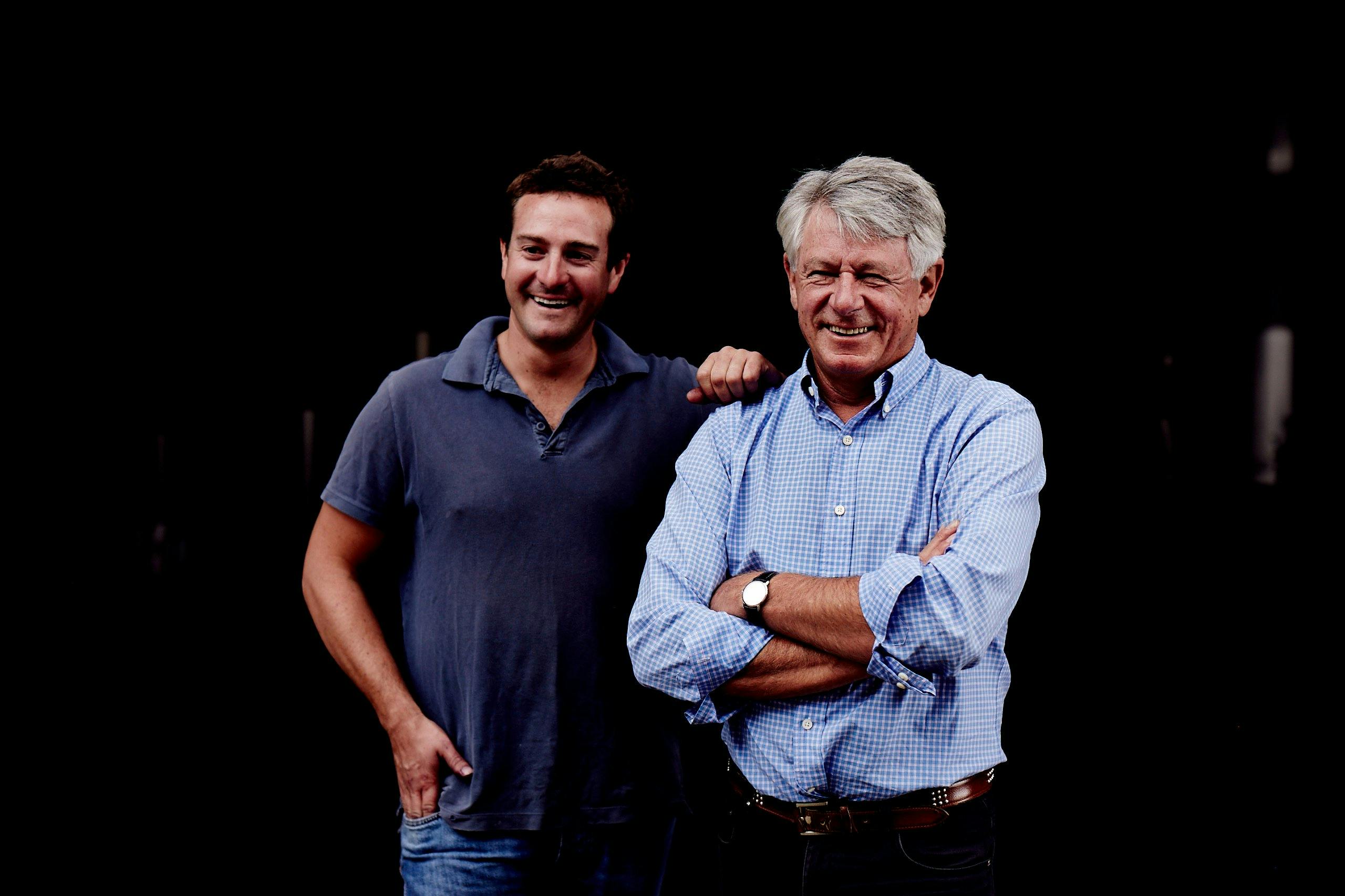 Dominique and Ben Portet