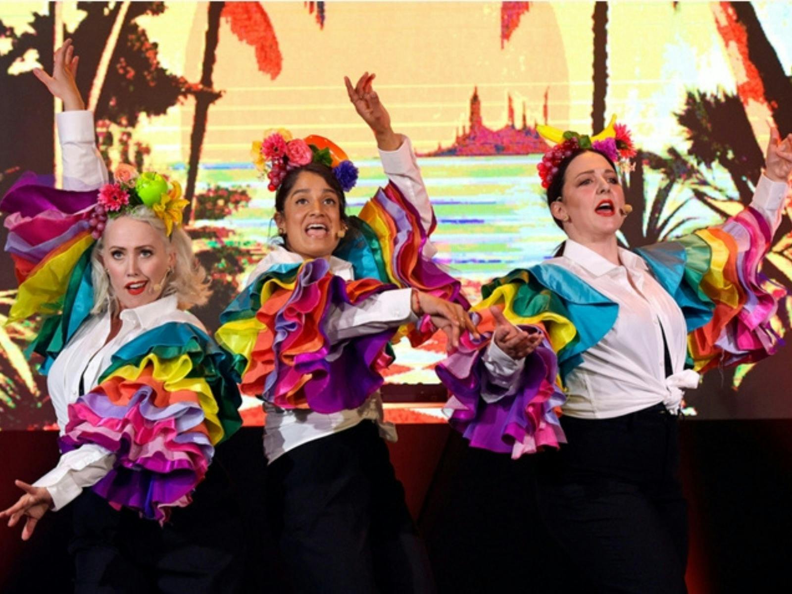 Sing along to iconic girl-band anthems in this high-energy show